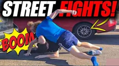 street fight crazy brawl compilation KO