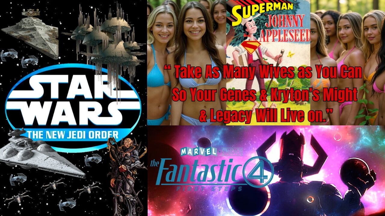 Star Wars Theory Clickbaits George Lucas & Disney AGAIN, Superman Talk, MORE New Jedi Order, F4, etc