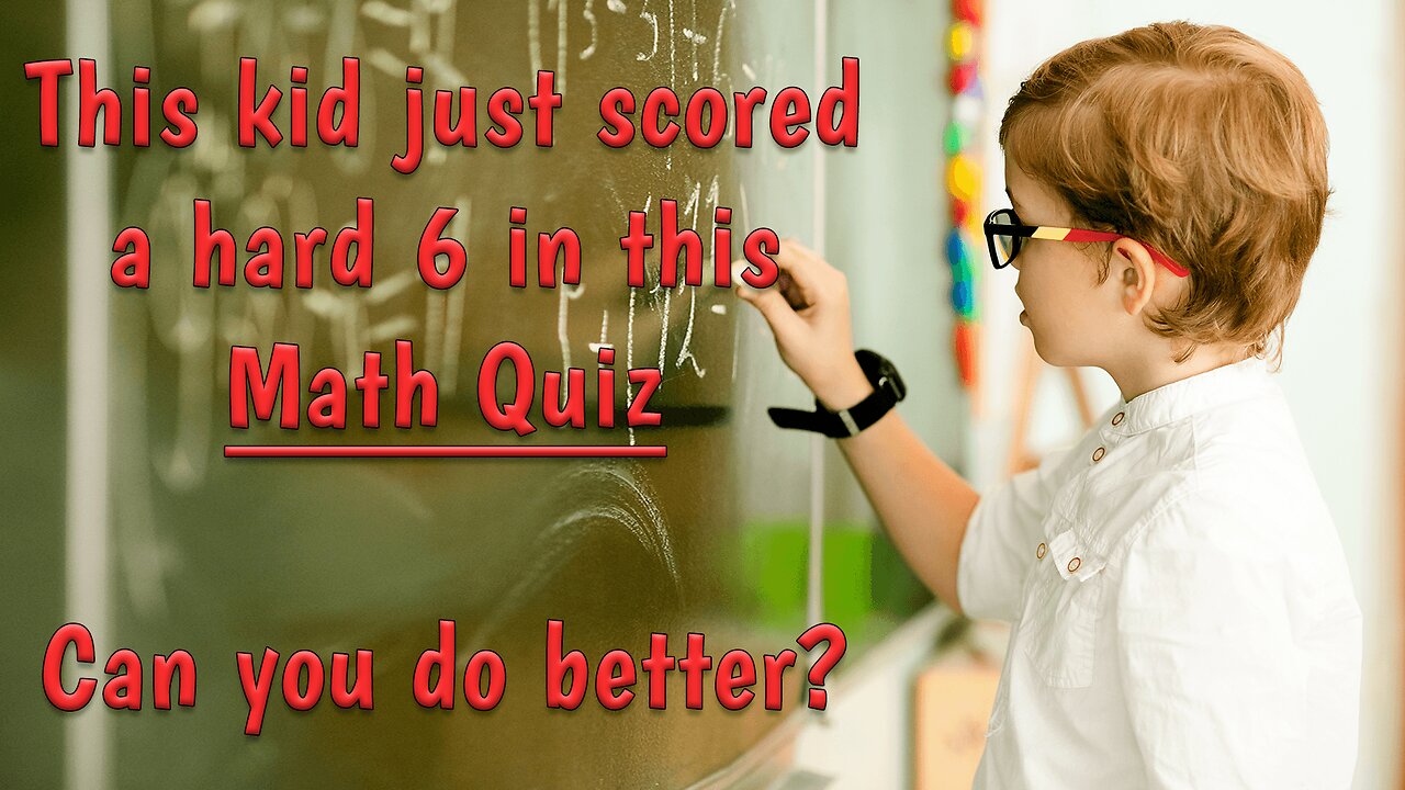 Mathematics Quiz