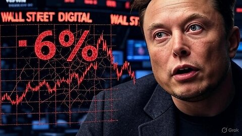 Why Tesla Stock is Down -6% in Overnight Trading..By Michael Tyler