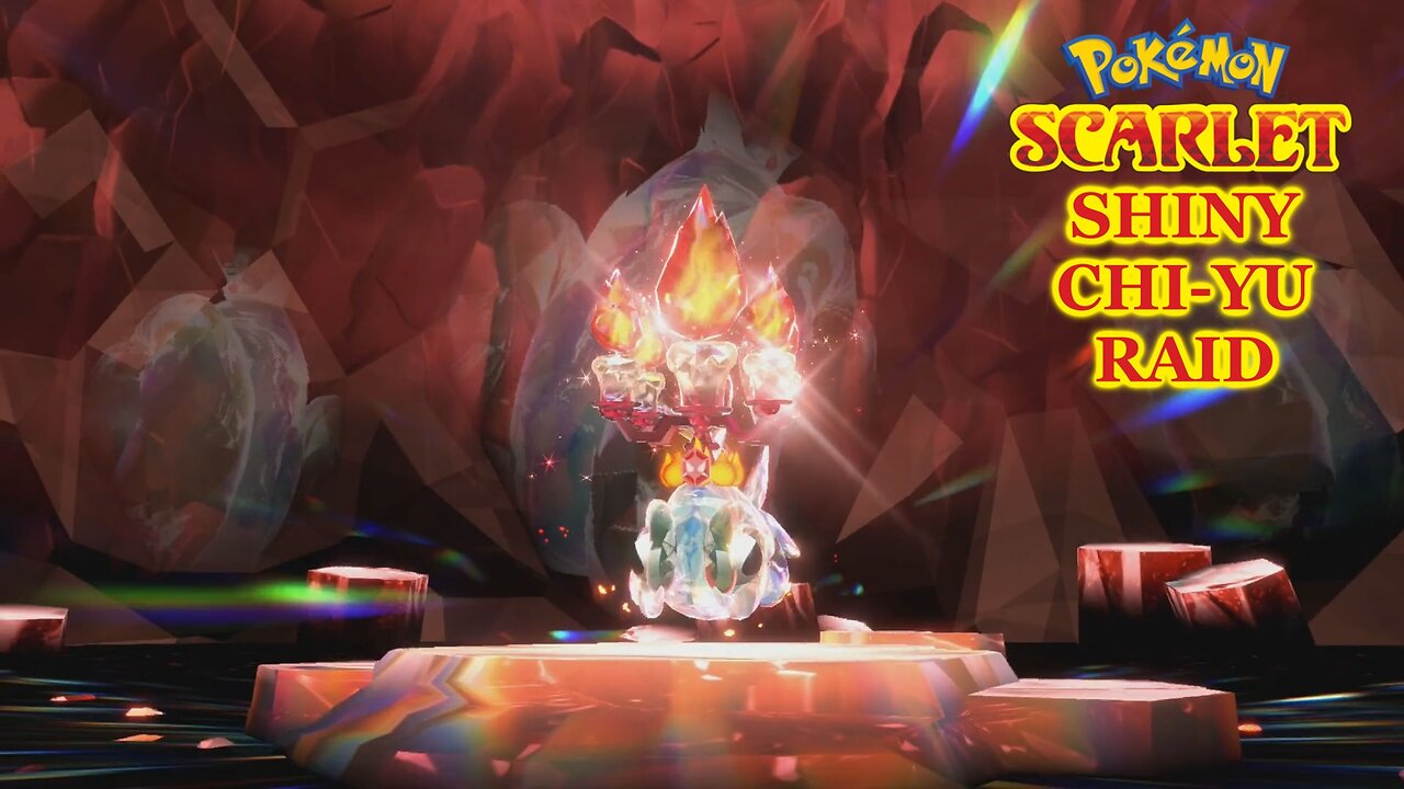 Pokémon Scarlet: Shiny Chi-Yu Raid ~ I Bonked the Fish: The Water Bonking Edition!