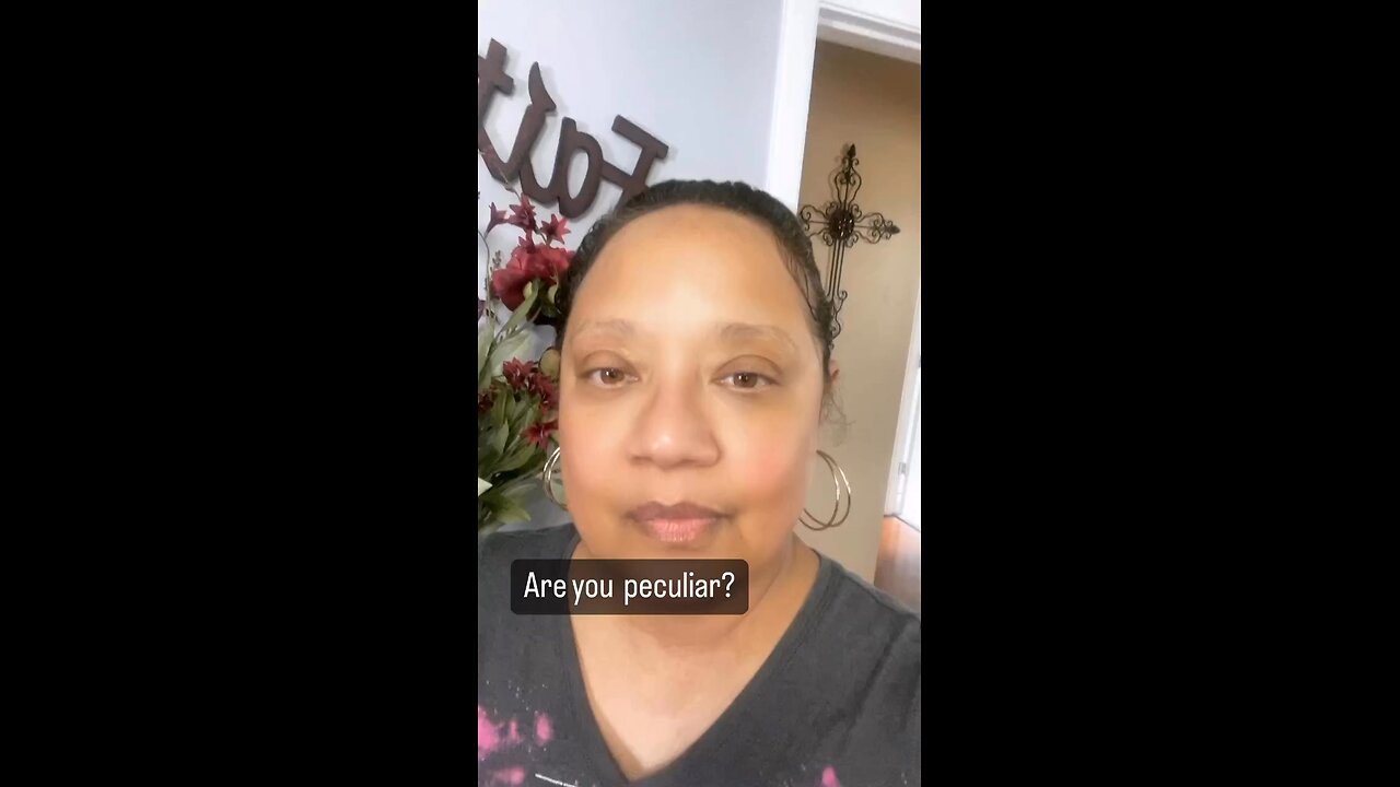 Are you peculiar?