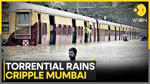 Mumbai Floods: IMD Issues Red Alert for Next 48 Hours as Heavy Rains Cause Waterlogging | WION ..