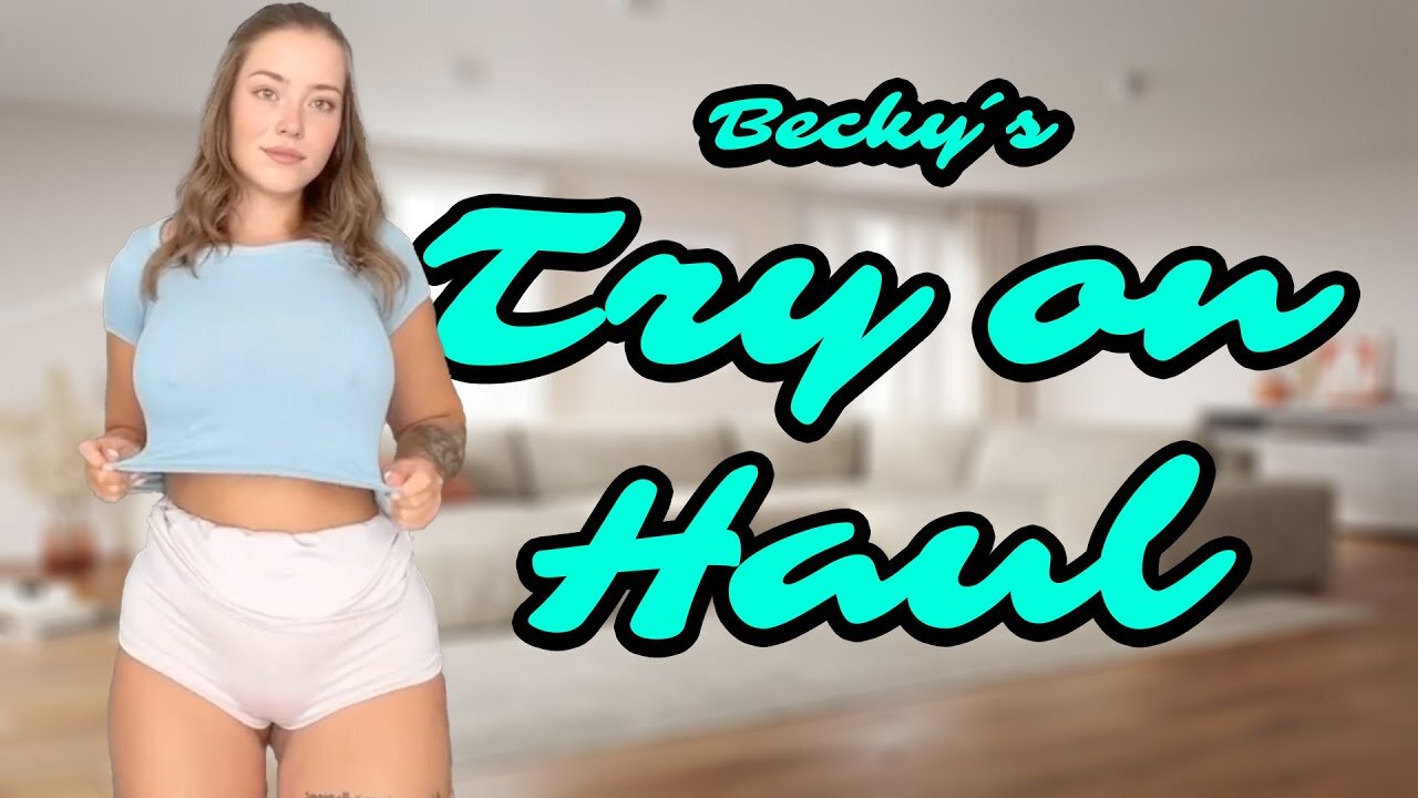 [4K] BEST SUMMER CROP TOPS | TRY-ON HAUL WITH BECKY