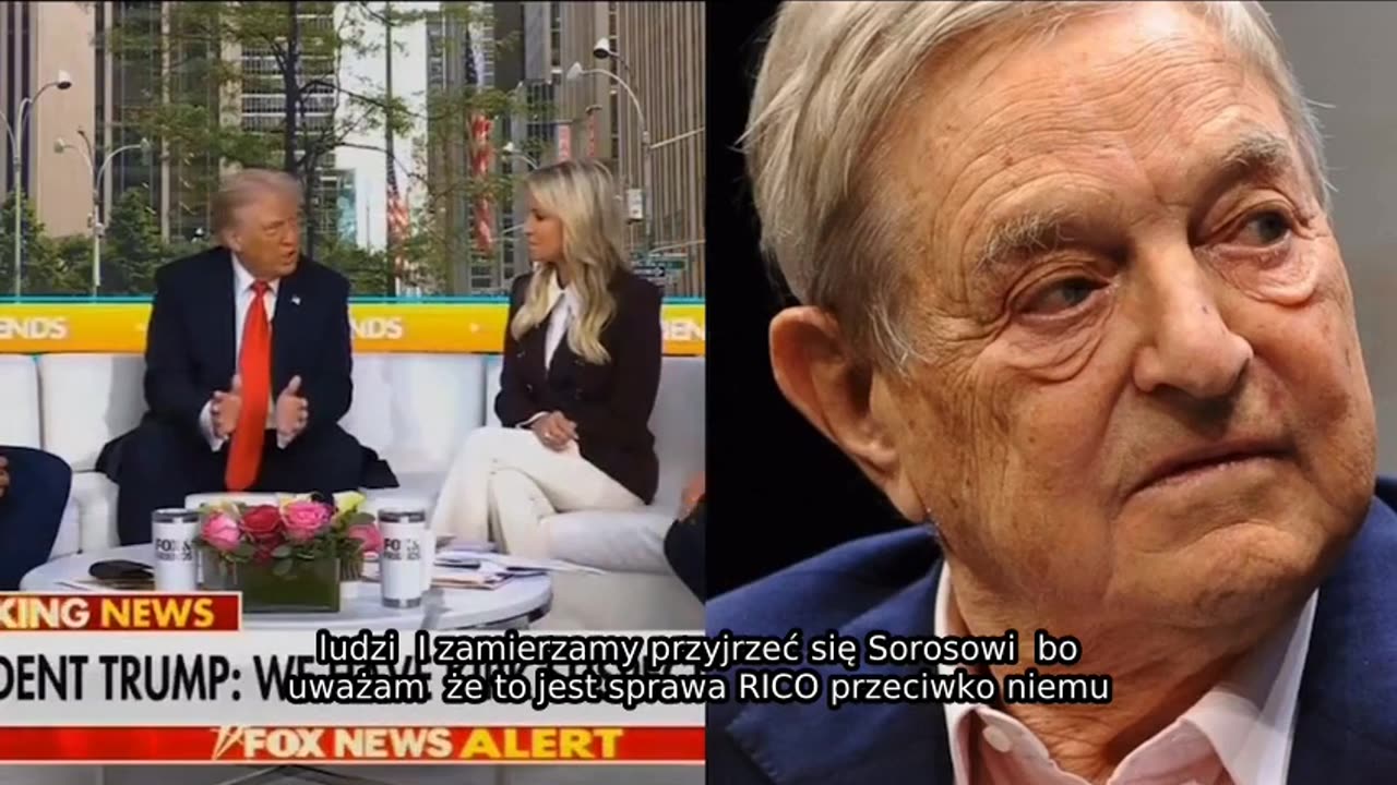 Donald Trump ogłosił, że George Soros i cała jego sieć zostaną zbadani pod kątem zarzutów związanych z prawem karnym RICO. Jak zwykle, z tego absolutnie nic nie wyniknie, bo kruk krukowi oka nie wykłuje.