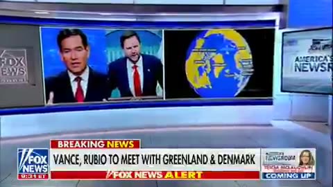 Today at the White House Vice President JD Vance and Secretary of State Marco Rubio are hosting