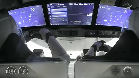 NASA's SpaceX Crew-10 Undocking