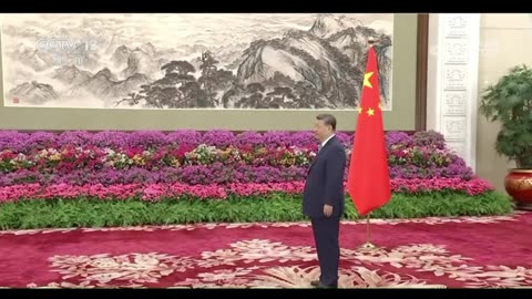 Ambasadori i Shqipërisë, Riza Poda i paraqet Letrat Kredenciale Presidentit të Kinës Xi Jinping