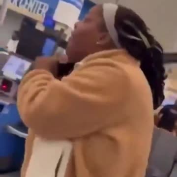 This is a supermarket, where ordinary people go to buy food, not to fight.