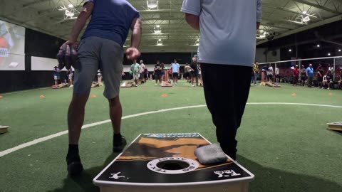 6.5.25 NTX Cornhole A league, week 2 - Match 1, game 1