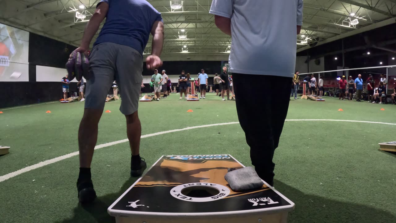 6.5.25 NTX Cornhole A league, week 2 - Match 1, game 1