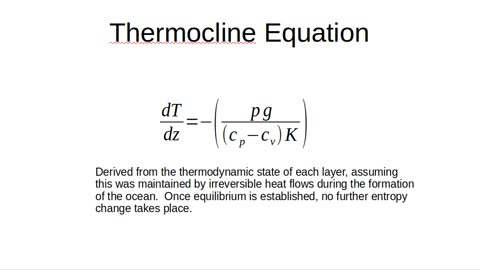 Ocean Thermocline