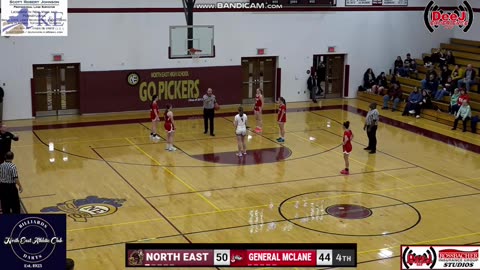 DECEMBER 2 2025 PIAA D-10 GIRLS BASKETBALL: NORTH EAST VS GENERAL MCLANE PART 17