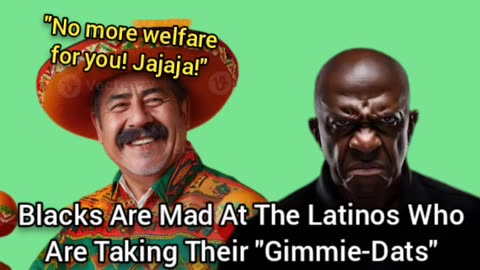 Blacks Are Mad At Latinos For Taking Their Place As The Jew's Tittysucker
