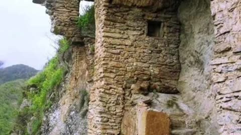 Paragala castle which literally mean fairy castle. Is a castle encased in the mountain high up in the caucus mountains