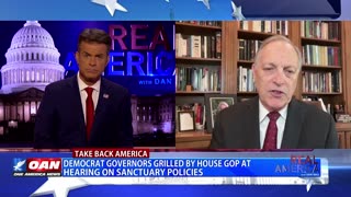 REAL AMERICA -- Dan Ball W/ Rep. Andy Biggs, Dem Govs. Questioned Over Sanctuary Policies, 6/13/25