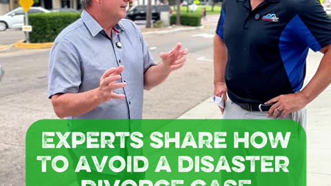 How to Avoid a Massive Disaster during Divorce