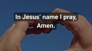 The Most Powerful 1-Minute Prayer You'll Hear All Day! #prayer