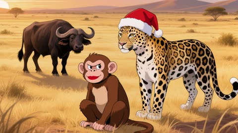 🎶 〈Savannah Merry Chaos〉 — Phiên bản tiếng Việt 🎄🦁🦌🐆