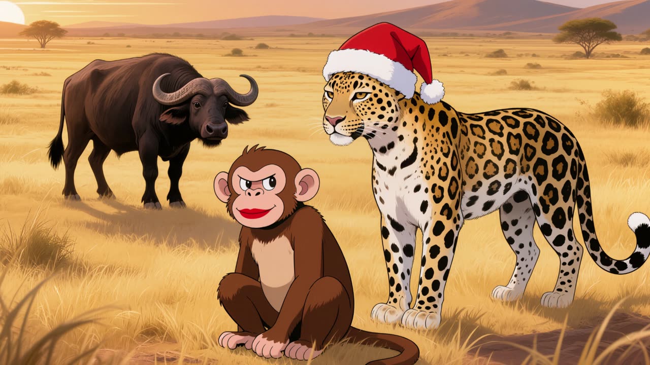 🎶 〈Savannah Merry Chaos〉 — Phiên bản tiếng Việt 🎄🦁🦌🐆