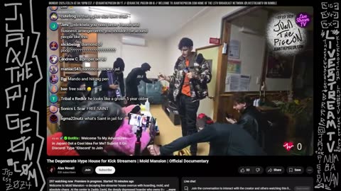 O HEK // SALMON ANDY AKA MANDO UPDATE AT THE MOLD MANSION