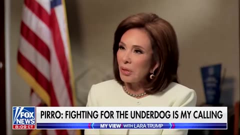 Beautifully stated ❤️US Atty Jeanine Pirro "This is my calling"