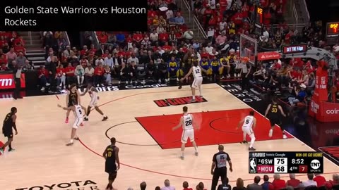 Golden State Warriors vs Houston Rockets | High-Octane Battle & Big Plays!