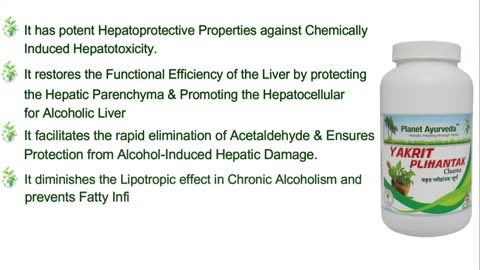 Planet Ayurveda Yakrit Plihantak Churna for Liver Health