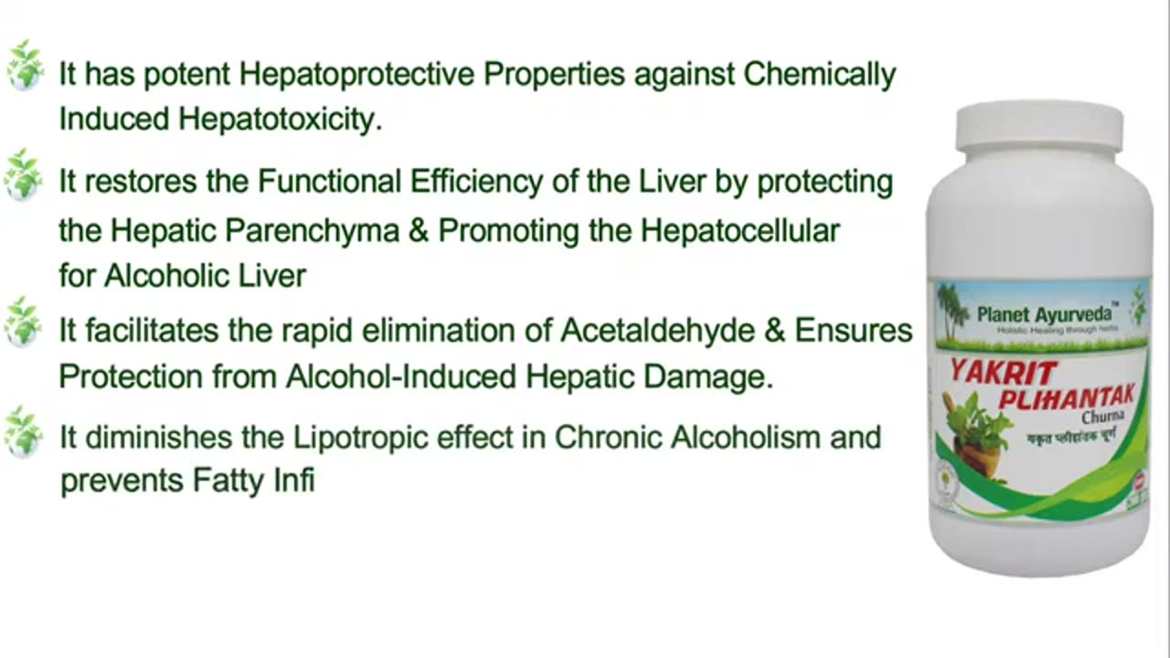 Planet Ayurveda Yakrit Plihantak Churna for Liver Health