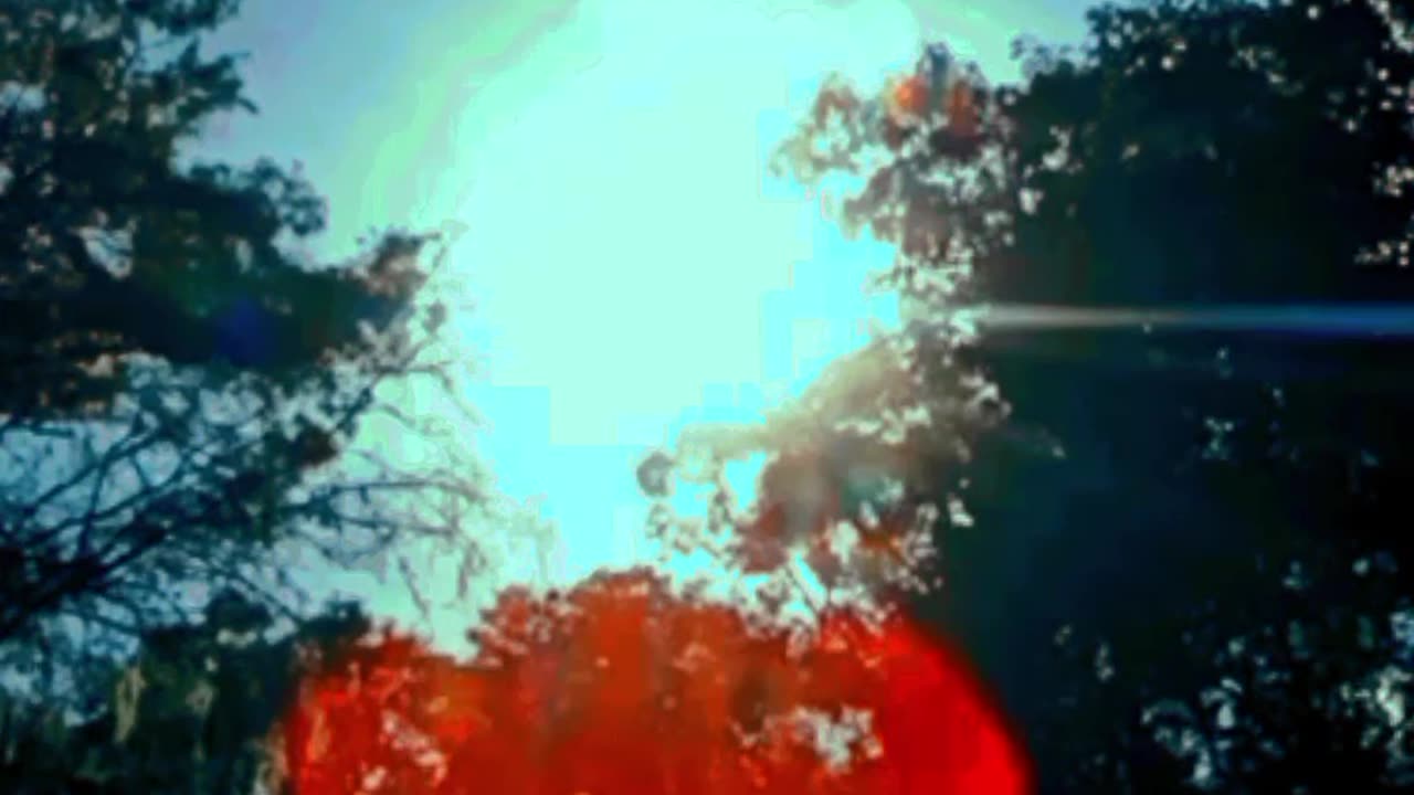 Another weird one. That is not the sun.