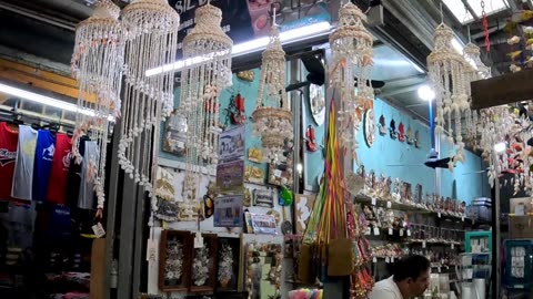 Shopping Market in Downtown Mazatlan Mexico