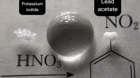 Creating visual arts using chemistry