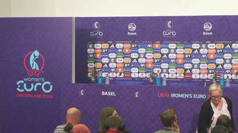 Women's Euro 2025 | Press Briefing after England Victory Against Spain [LIVE]