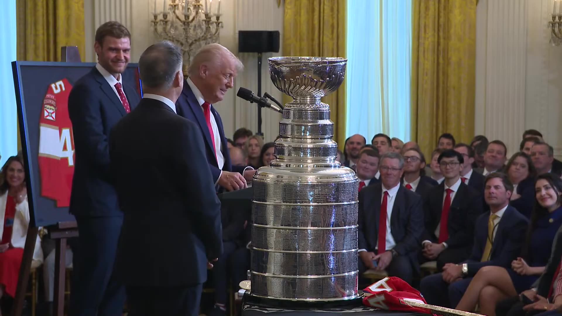 President Trump Hosts the 2024 Stanley Cup Champions the Florida Panthers