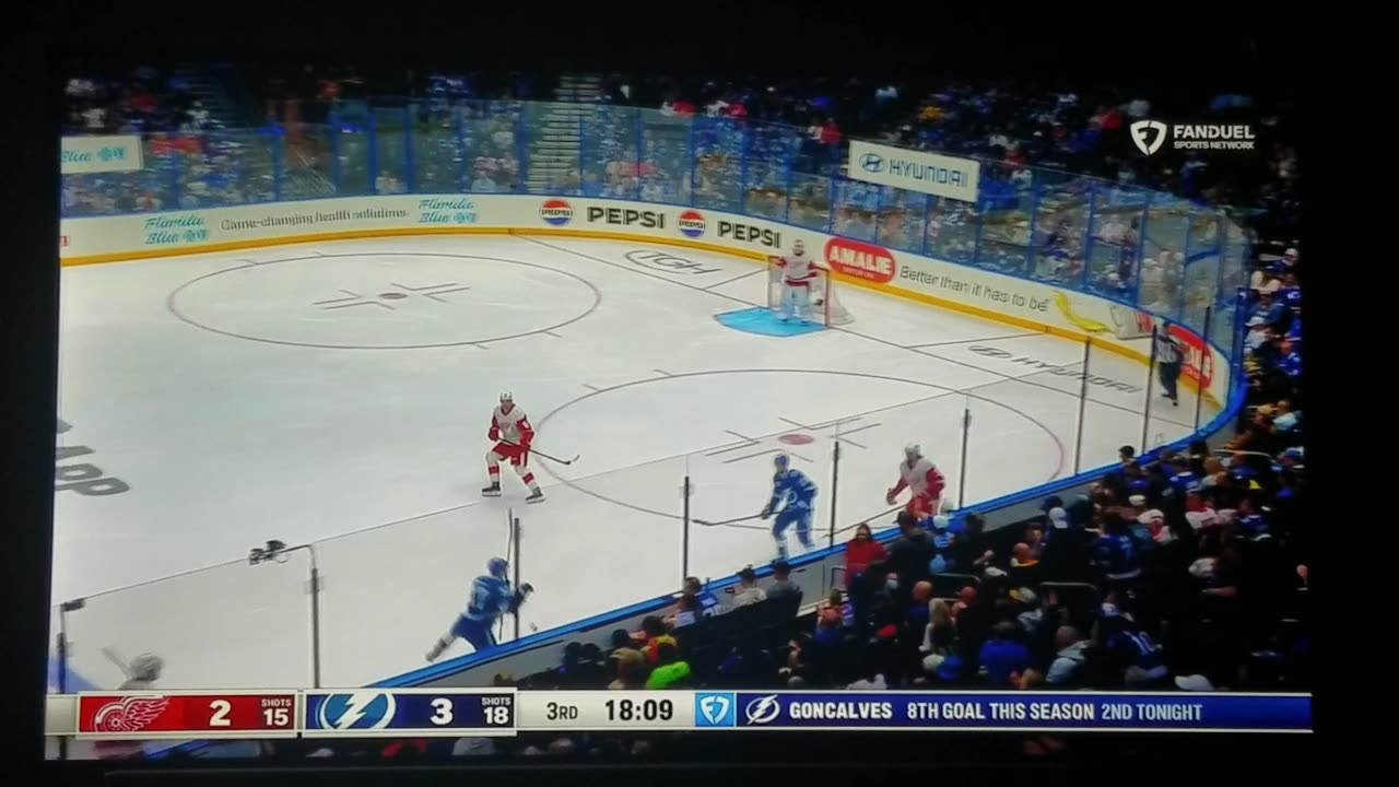 DET vs TB - Lightning Lead 3-2