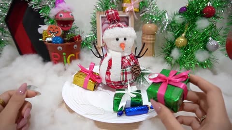 Best of MERRY CHRISTMAS !!! Kluna Tik Style Dinner ASMR eating sounds no talk