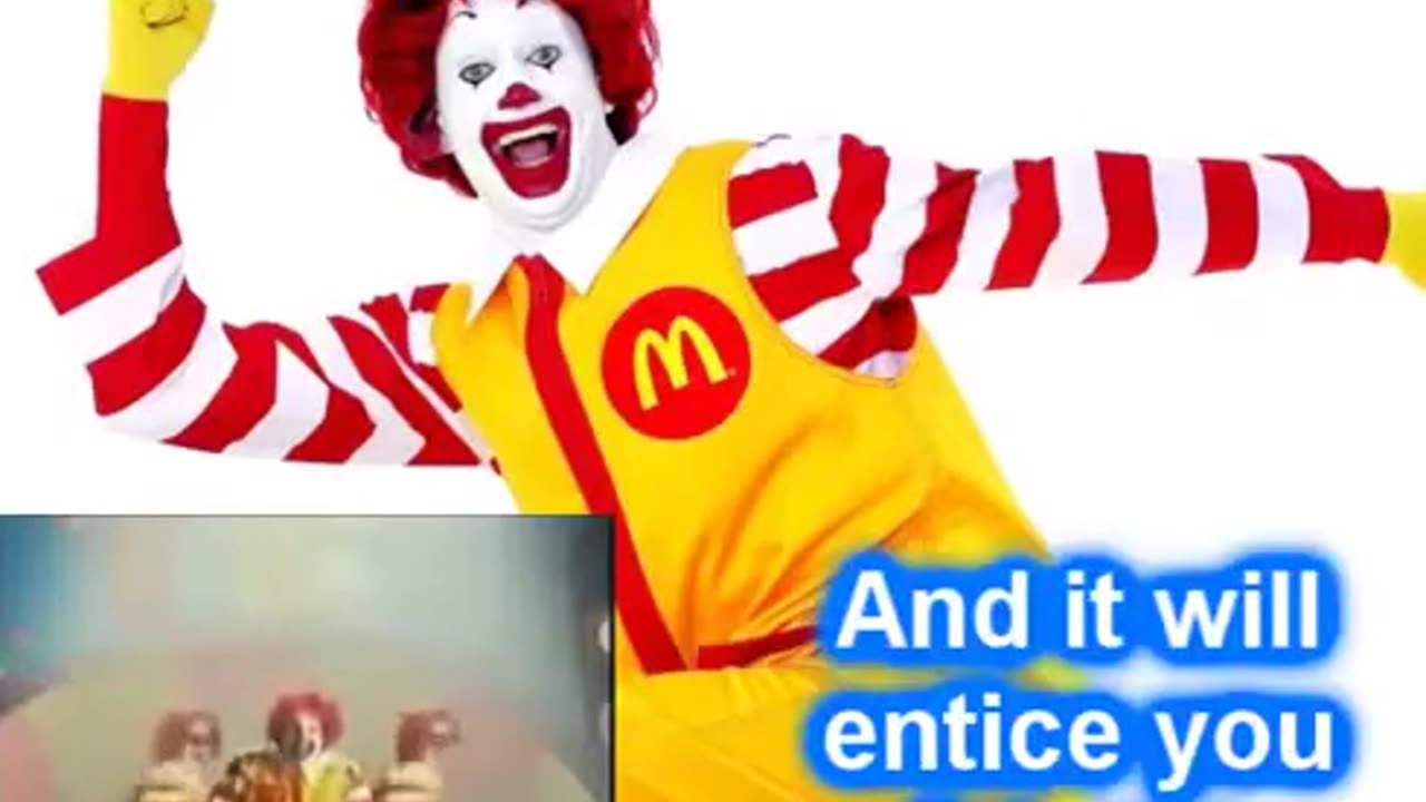 McDonald's funny song