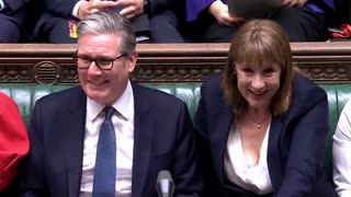 UK finance minister Reeves visibly upset at parliament