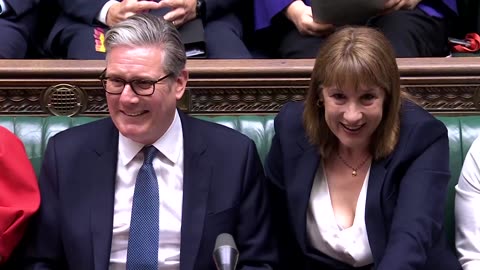 UK finance minister Reeves visibly upset at parliament