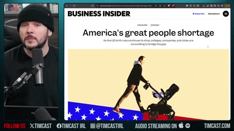 Population Collapse PART 2: Tim Pool & Elon Musk WARN Of Coming Depression, Social & Economic CRISIS