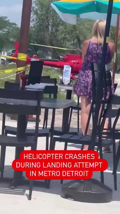 Helicopter Crash Lands in Clay Township, MI
