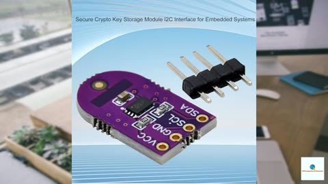 Secure Password Key Storage CJMCU608 Cryptographic Password IIC I2C Random Number Generato