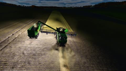 Autodrive and Courseplay farming on Dakota 4X