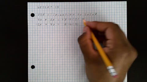 Saxon Algebra 2 Lesson 15 (a)