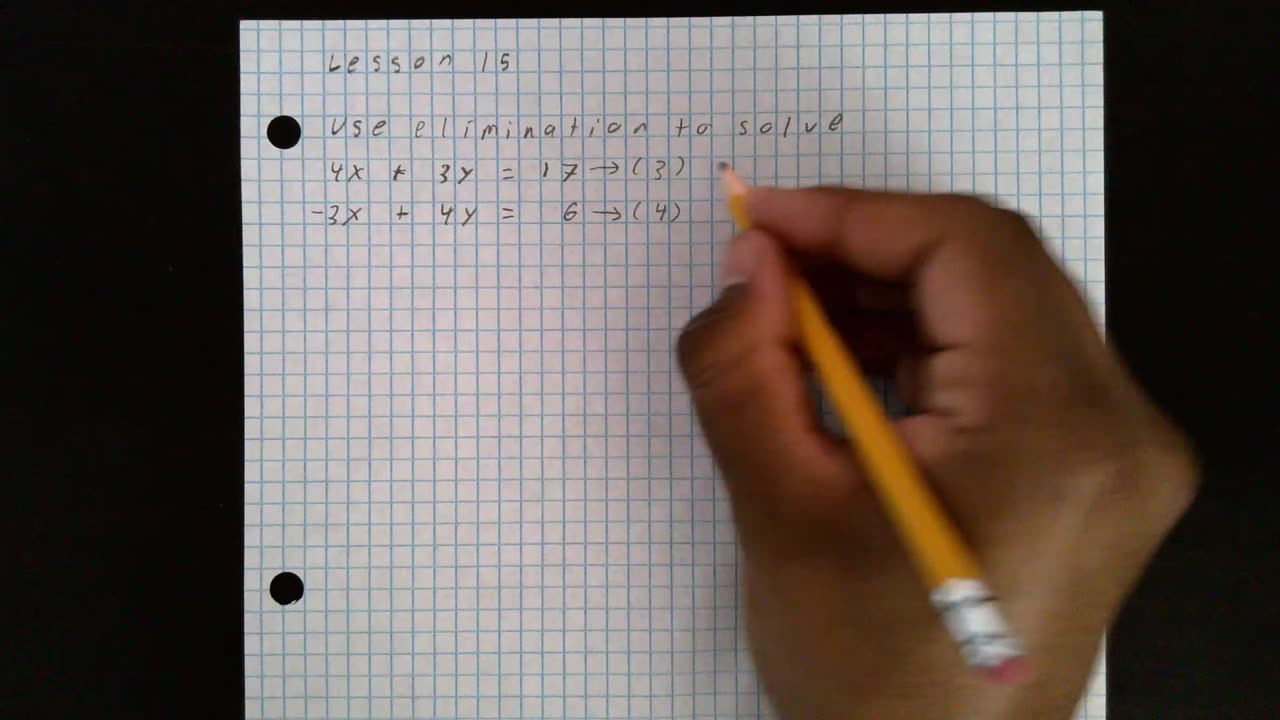 Saxon Algebra 2 Lesson 15 (a)