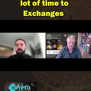 They are saving a lot of time to Exchanges