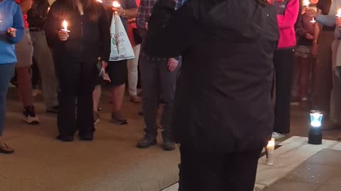 Greenwich, CT, Vigil for Charlie Kirk