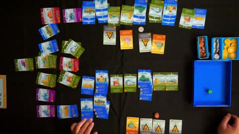 Let’s Play Machi Koro | City Building with the Board Game Knights of the Round Table