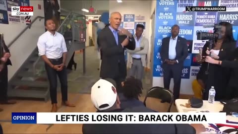 Democrats accuse Trump of overeating, and the left is losing it.