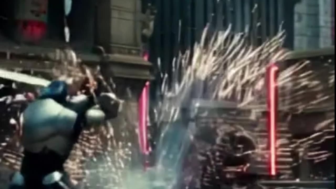 Robot Fighting With People